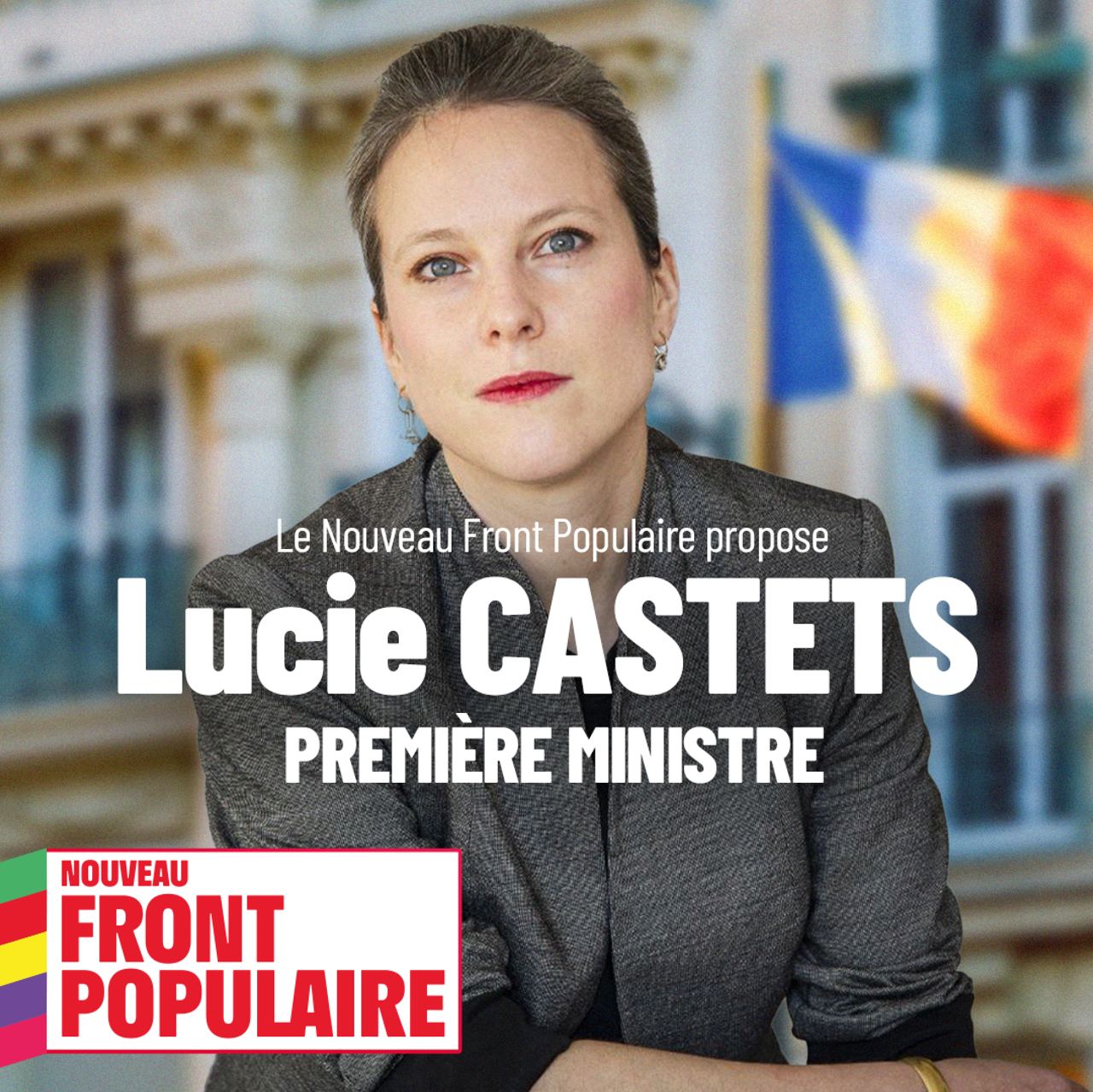 Communiqué: Le NFP propose Lucie Castets au poste de Premier Ministre.