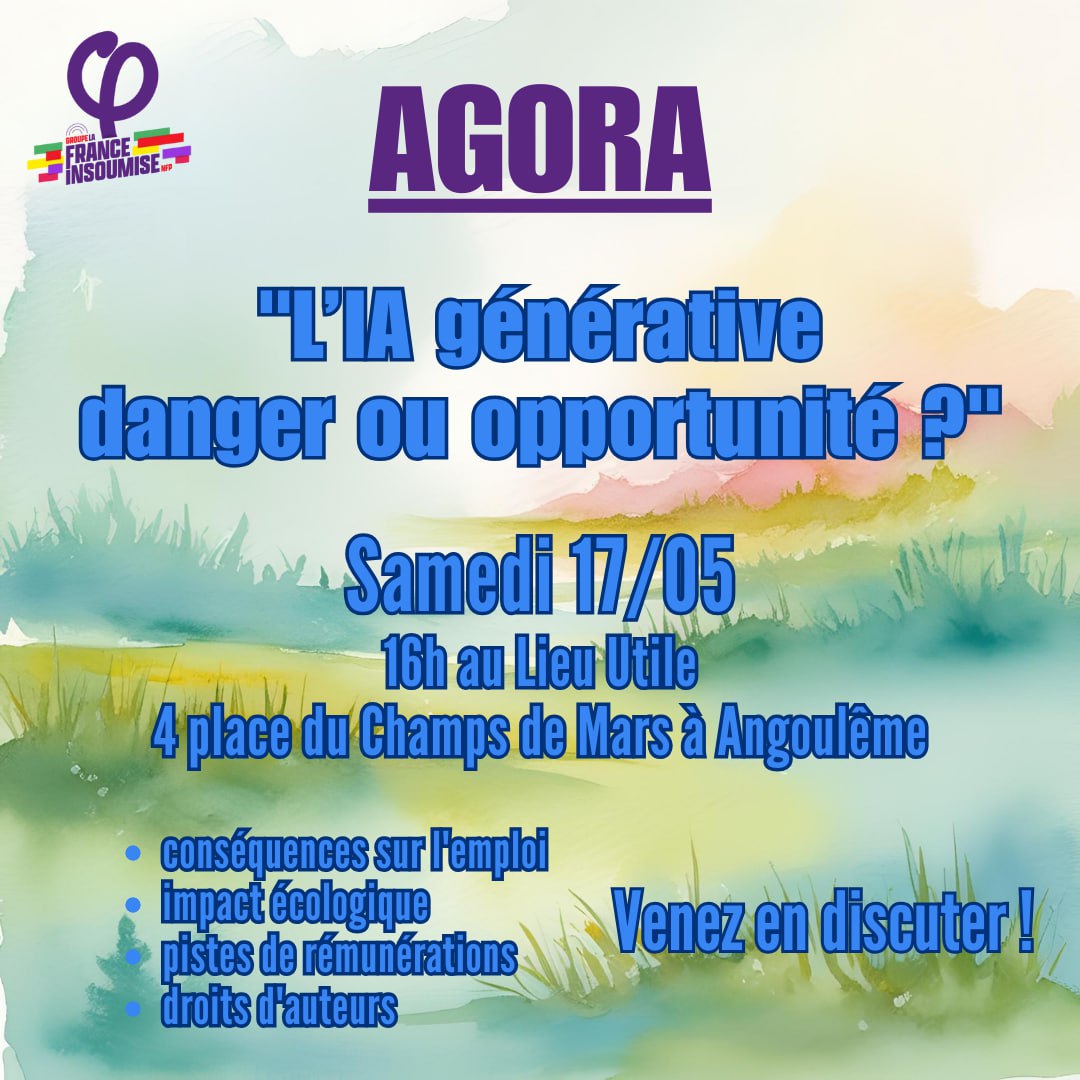 Agora: L&rsquo;IA générative, danger ou opportunité?