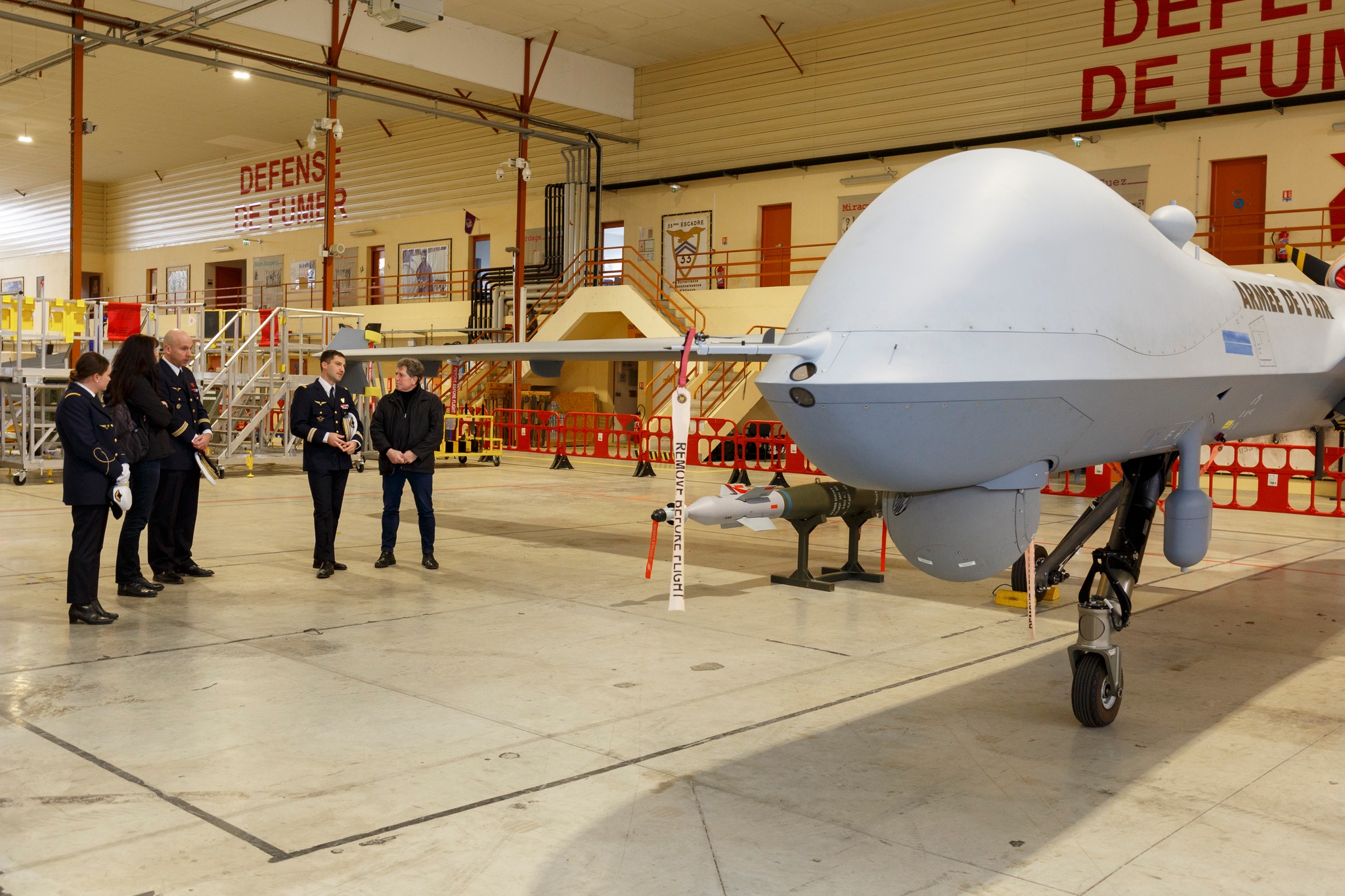 Visite de la base aérienne 709 de Cognac: là où volent les drones d&rsquo;aujourd&rsquo;hui et se forment les pilotes de demain.