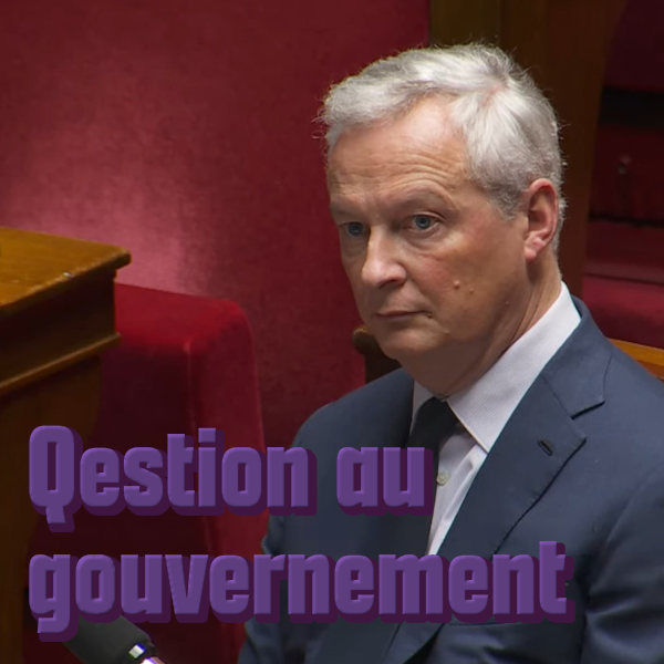Question au Gouvernement: Bruno Lemaire et les 10% d&rsquo;augmentation de l&rsquo;électricité.