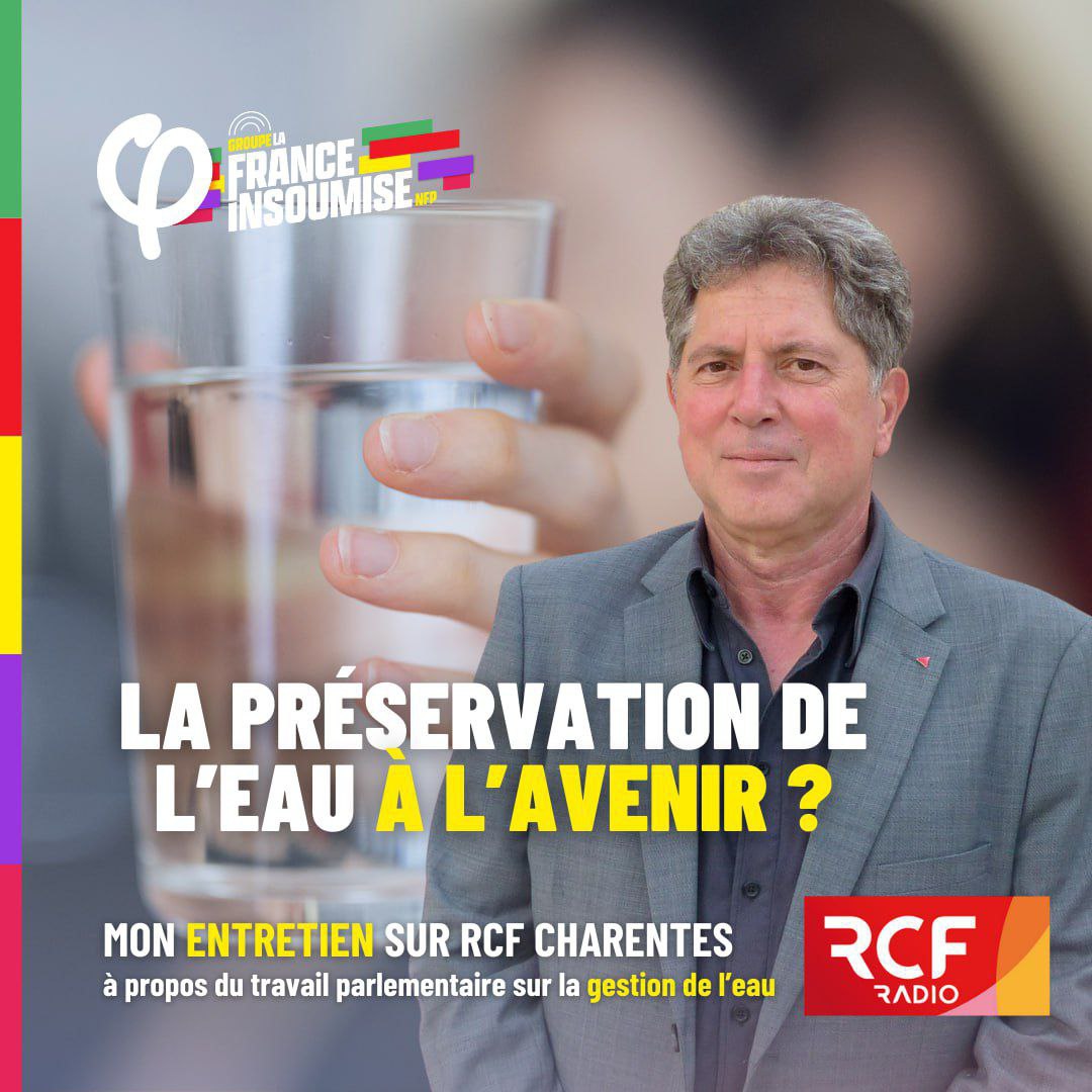 Interview: La préservation de l&rsquo;eau à l&rsquo;avenir?