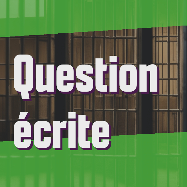 Question écrite: Mise en place de la stratégie de réduction des risques en prison