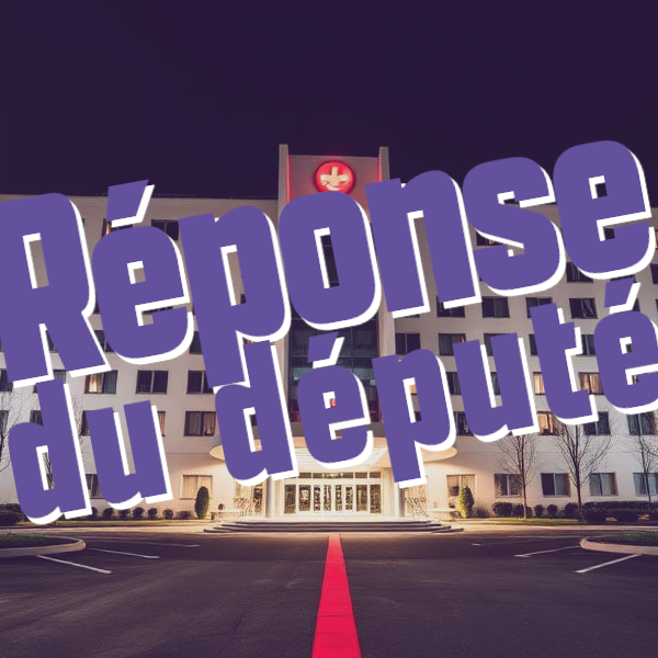 Réponse du député: la gratuité totale des parkings des hôpitaux.