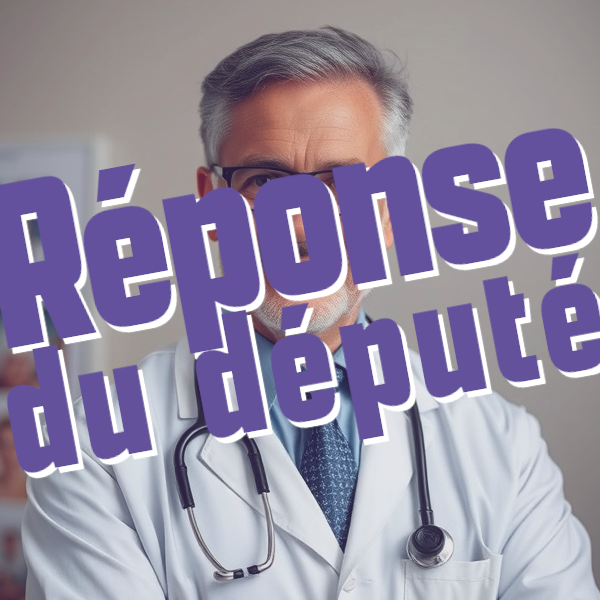 Réponse du député : Contre les franchises médicales ! Pour le 100% sécu !